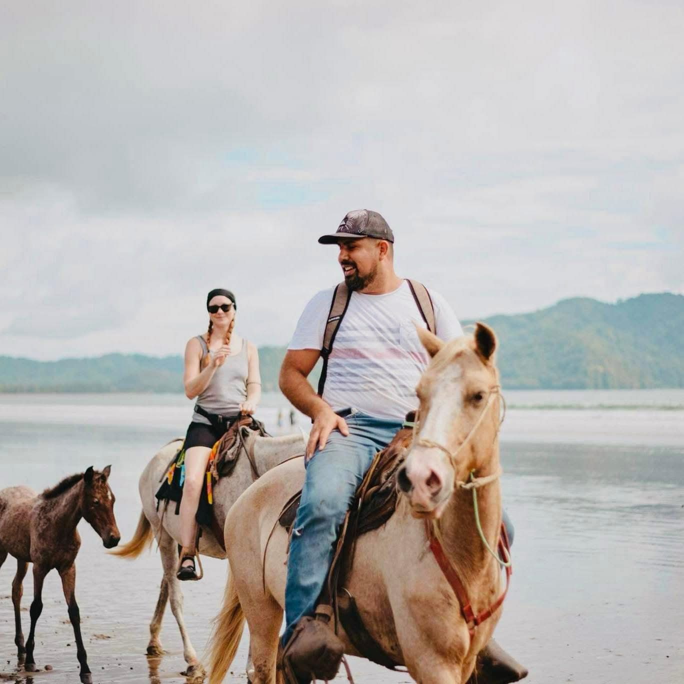 Erick on horseback